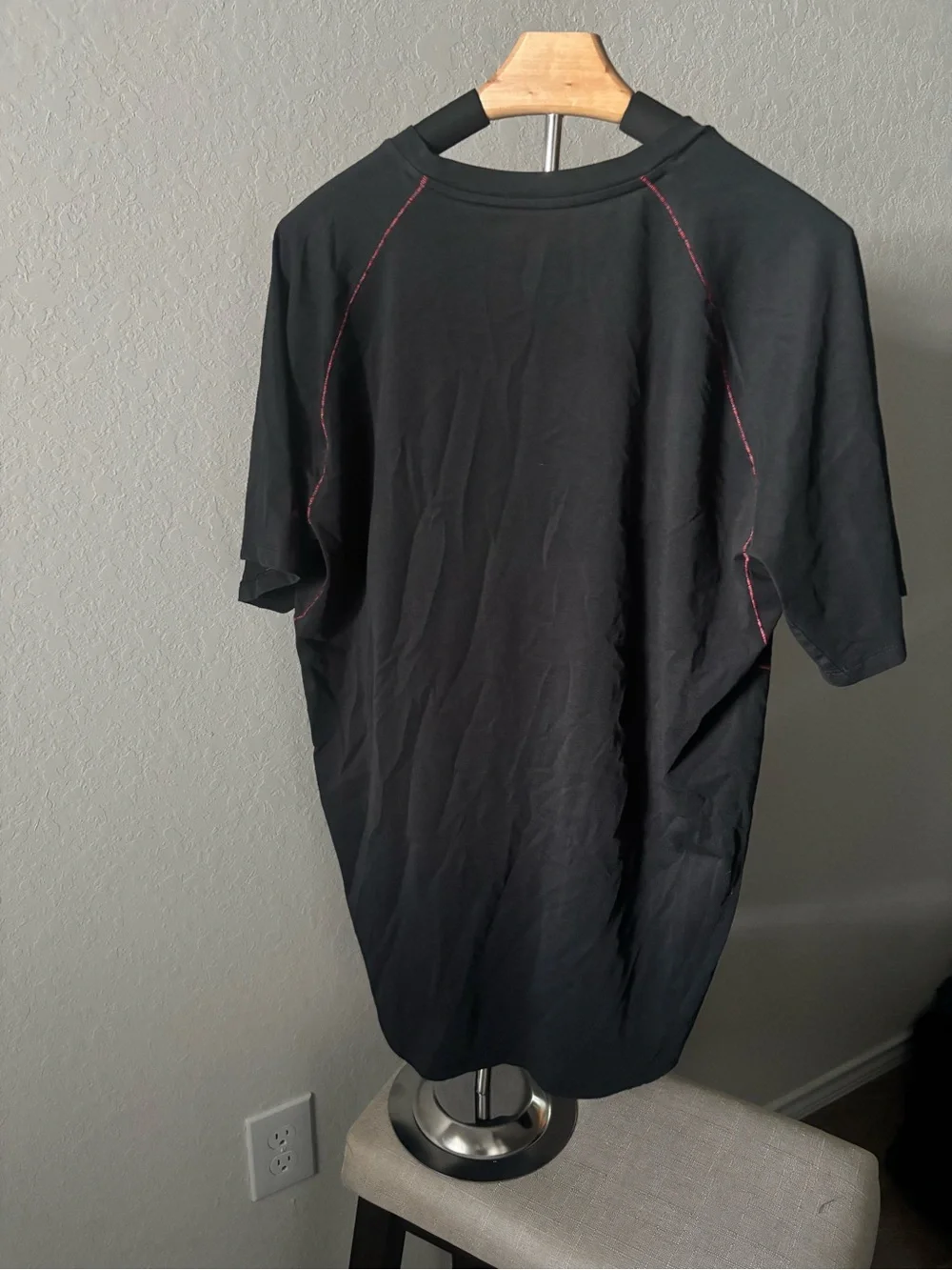 Adidas Primeblue AEROREADY Running Tee Black Performance Shirt Mens Large